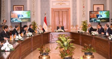 رئيس مجلس النواب يستقبل عضو المكتب السياسى للحزب الشيوعى الصينى