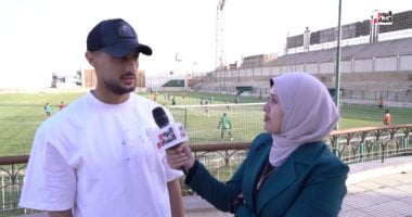الفلسطيني محمد بلح: فقدت كل ما أملكه في غزة وزوجتي وابني محتجزين بالقطاع.. فيديو محمد بلح لاعب المقاولون العرب