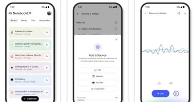 الشبكة نيوز : 
                                            جوجل تُطلق تطبيق NotebookLM على أندرويد.. تفاصيل
                                        