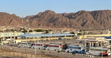 تواصل تفويج الحجاج عبر ميناء نويبع.. مغادرة الفوج الرابع إلى الأراضى المقدسة تفويج الحجاج عبر ميناء نويبع