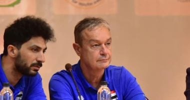 ماركو بونيتا: أسعى لتحسين تصنيف فراعنة الطائرة ولا أسمح بالتدخل فى اختيارات القائمة الدولية ماركو بونيتا
