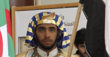 "الزى الفرعونى" يزين احتفال عيد الاستقلال فى جامعة العلوم التطبيقية بالأردن