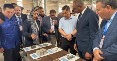 نائب وزير الاسكان يتفقد مصنع "شين شينج" الصيني لمواسير الدكتايل 