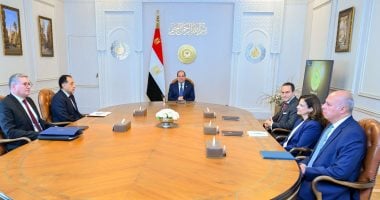 الرئيس السيسى يؤكد حرص مصر على سداد مستحقات الشركات لتعزيز الثقة بين الجانبين الرئيس عبد الفتاح السيسي