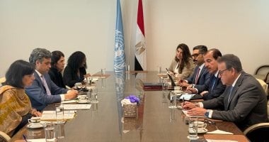 وزير الصحة يلتقى رئيس مجلس إدارة التحالف العالمى للقاحات والتطيعمات "جافي" جانب من اللقاء
