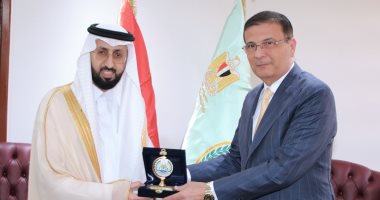 وزير الزراعة: الصادرات الزراعية إلى السعودية تمثل 12% من إجمالى صادراتنا للعالم وزير الزراعة يستقبل الرئيس التنفيذي لهيئة الغذاء والدواء بالمملكة العربية السعودية