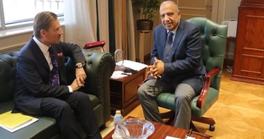 وزير الكهرباء: فرص استثمارية أمام الشركات السويسرية فى الطاقة النظيفة لقاء وزير الكهرباء مع سفير سويسرا