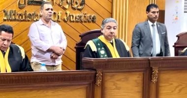 السجن المشدد خمس سنوات للقنصل أكبر مزور للشهادات الجامعية والمهنية هئية المحكمة برئاسة المستشار سامح عبد الحكم