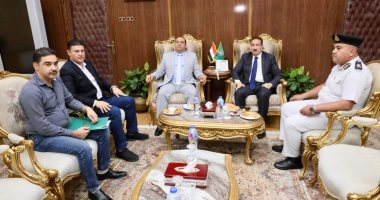 محافظ المنوفية يلتقى مدير الأمن لمتابعة آليات تنفيذ الموجة الـ26 لإزالة التعديات