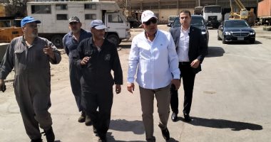 وزير الكهرباء يتفقد ورش ومخازن التشوين والتكهين التابعة للشركة القابضة 