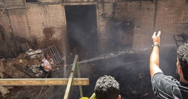 إخماد حريق فى تانك زيت ومخلفات داخل شركة طنطا للزيوت والصابون بالمحلة شركة طنطا للزيوت المحترق