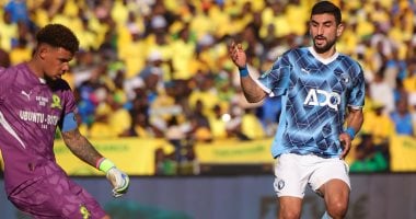صن داونز يسيطر ويحافظ على تقدمه أمام بيراميدز بعد 75 دقيقة فى نهائى أفريقيا بيراميدز وصن داونز