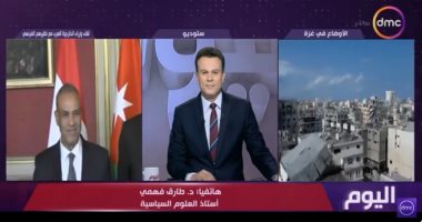 أستاذ علوم سياسية: مصر تتحرك على عدة محاور لوقف إطلاق النار وحل الدولتين