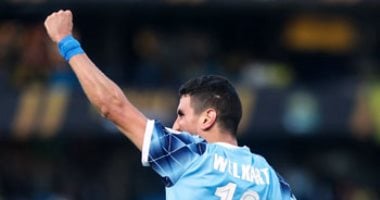 وليد الكرتى يسجل هدف التعادل لـ بيراميدز أمام صن داونز.. صور وليد الكرتى
