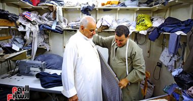 فن تفصيل الجلابية الصعيدية.. أصالة التراث وروح الجنوب الجلباب الصعيدي