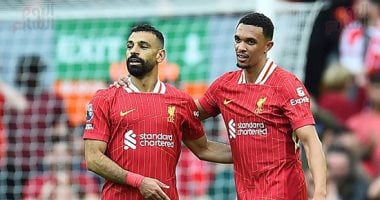 محمد صلاح يحرز هدف تعادل ليفربول ضد كريستال بالاس 1-1 بالدقيقة 85.. صور محمد صلاح