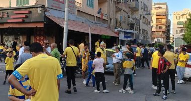 إقبال الجماهير على مباراة الإسماعيلى والجونة فى الإسماعيلية.. فيديو إقبال الجماهير على مباراة الإسماعيلى