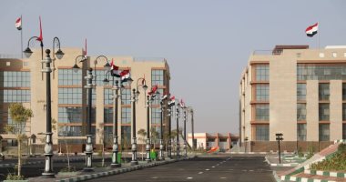 الوادى الجديد تحتفل بافتتاح أول مجمع حكومى مميكن على مستوى الجمهورية.. إنجازه بنسبة 100% بتكلفة 2.2 مليار جنيه على مساحة 46 فدانا.. وانتظام تشغيل 35 منشأة حكومية وخدمية متكاملة بالطاقة الشمسية.. صور أول مجمع حكومى مميكن على مستوى الجمهورية