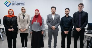 جامعة مصر للمعلوماتية: فريق من 3 طلاب يصمم نظاماً الكترونياً للحجز بالجراجات العامة والخاصة فريق طلاب جامعة مصر للمعلوماتية