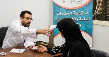أسقفية الخدمات العامة عضو التحالف الوطني تنفذ حملة طبية لفحص الغدة الدرقية بقرية سلامون في سوهاج