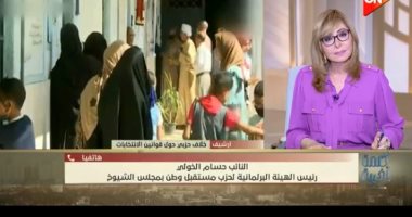 النائب حسام الخولي: تقسيم الدوائر الانتخابية يستهدف التمثيل العادل للسكان النائب حسام الخولي زعيم الأغلبية بمجلس الشيوخ