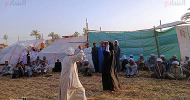 مرماح وتحطيب.. فعاليات احتفال مولد "الشيخ العريان" بقنا التحطيب