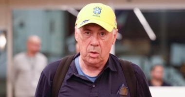 منتخب البرازيل يجهز حفل تقديم كارلو أنشيلوتى لوسائل الإعلام انشيلوتي