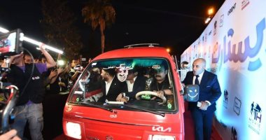 تامر حسني: دخولنا بـ"تمناية" العرض الخاص لـ ريستارت تعبير عن البساطة تامر حسني فى عرض خاص فيلم ريستارت