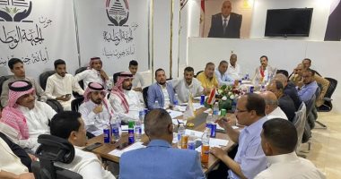 أول اجتماع تنظيمى لحزب الجبهة الوطنية بالمقر الرئيسى بطور سيناء