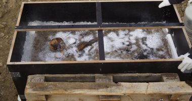 لماذا جمد علماء الآثار قبر صبى من العصور الوسطى لمدة 4 سنوات؟