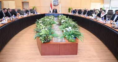 كامل الوزير يوجه بتعظيم تصنيع قطع الغيار للسكة الحديد جانب من اللقاء
