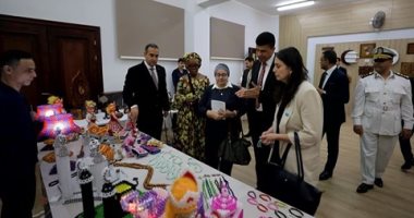 وفد "يونيسيف" يزور أكاديمية الشرطة ومركز الإصلاح والتأهيل العاشر من رمضان الوفد