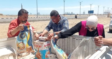 ضبط سلع غذائية منتهية الصلاحية وأخرى بدون بيانات فى بورفؤاد ببورسعيد