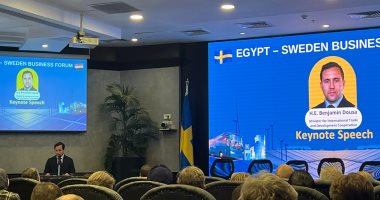 وزير التجارة السويدى: مصر تسير فى الاتجاه الصحيح وشركاتنا تتوسع بالسوق المصري