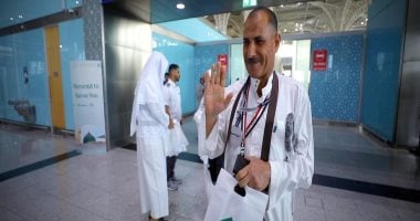 رئيس بعثة الحج لـ"اليوم السابع": وصول 17 ألف حاج من بعثة القرعة لمكة.. صور استقبال حاج