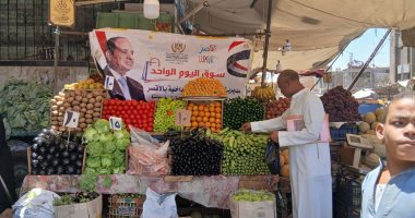 "تموين الأقصر" تعلن فتح رابع أسواق اليوم الواحد فى مدينة البياضية.. صور