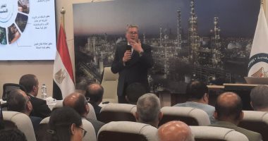 بالأرقام.. وزير البترول يوضح أهم تحديات القطاع وآليات العمل والحلول وزير البترول خلال المؤتمر الصحفى