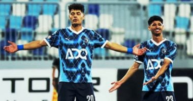 عبد الرحمن مجدى يعزز من تقدم بيراميدز على سيراميكا بثلاثية عبد الرحمن مجدى