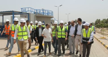 وفد البنك الدولى والبنك الآسيوى تفقد المشروعات الجارى تنفيذها بتلا فى المنوفية