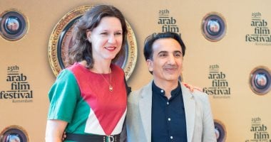 المخرجة إليزابيث فرانيه تدعم فلسطين بافتتاح مهرجان روتردام للفيلم العربي إليزابيث فرانيه في افتتاح مهرجان روتردام للفيلم العربي