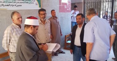 رئيس منطقة الإسماعيلية الأزهرية يتفقد امتحانات الثانوية الأزهرية بالقصاصين