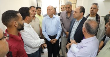 محافظ القاهرة يتفقد منطقة شق الثعبان لتصنيع الرخام محافظ القاهرة يتفقد منطقة شق الثعبان لتصنيع الرخام