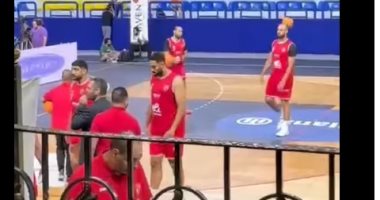 لقطات خاصة من مباراة الأهلى والاتحاد السكندرى بنهائى دورى السلة.. فيديو