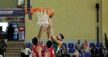 الاتحاد السكندري يهزم الأهلي ويتقدم في نتيجة سلسلة نهائي دوري سوبر السلة مباراة الأهلى والاتحاد فى كرة السلة