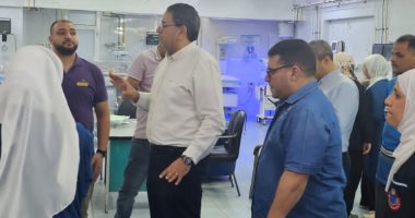 وكيل وزارة الصحة بالمنوفية يتابع سير العمل بمستشفى قويسنا
