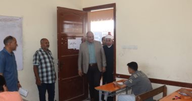 محافظ القليوبية يتفقد لجان امتحانات الشهادة الثانوية الأزهرية فى يومها الأول.. صور