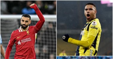 محمد صلاح ويوسف النصيري وعمر مرموش