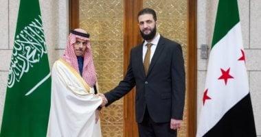 وزير الخارجية السعودى: السوريون أمامهم فرصة لبناء وطنهم والمملكة ستدعمهم أحمد الشرع وفرحان