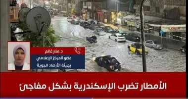 الأمطار تضرب الإسكندرية.. والمحافظة: إجراءات عاجلة لمواجهة التداعيات.. فيديو الأمطار تضرب الإسكندرية