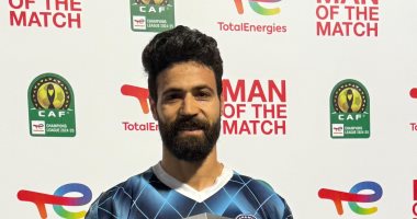أحمد سامى يحصد جائزة أفضل لاعب فى مواجهة صن داونز بنهائى أفريقيا أحمد سامى